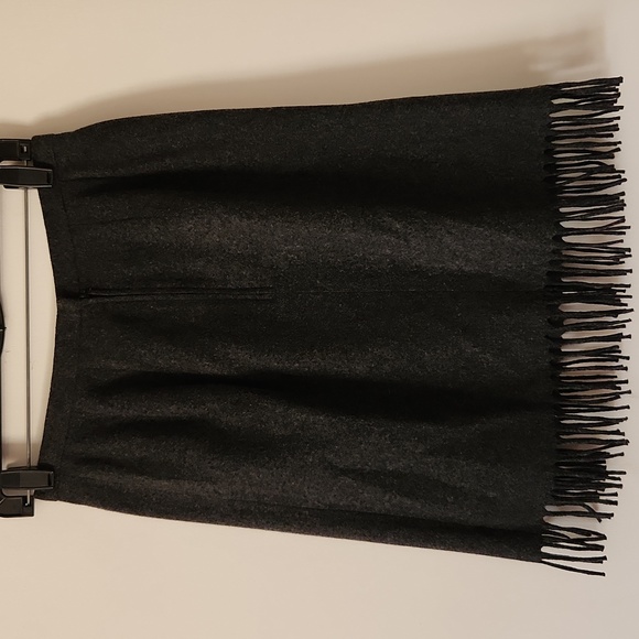Anne Klein Dark Gray Skirt Size 6 - Picture 2 of 6